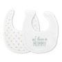 NEWBORN BIB NATURAL 2PCS WITH VELCRO UNI