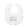 NEWBORN BIB NATURAL 2PCS WITH VELCRO UNI