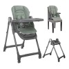BABY HIGH CHAIR 3in1CHEF GREEN LEATHER