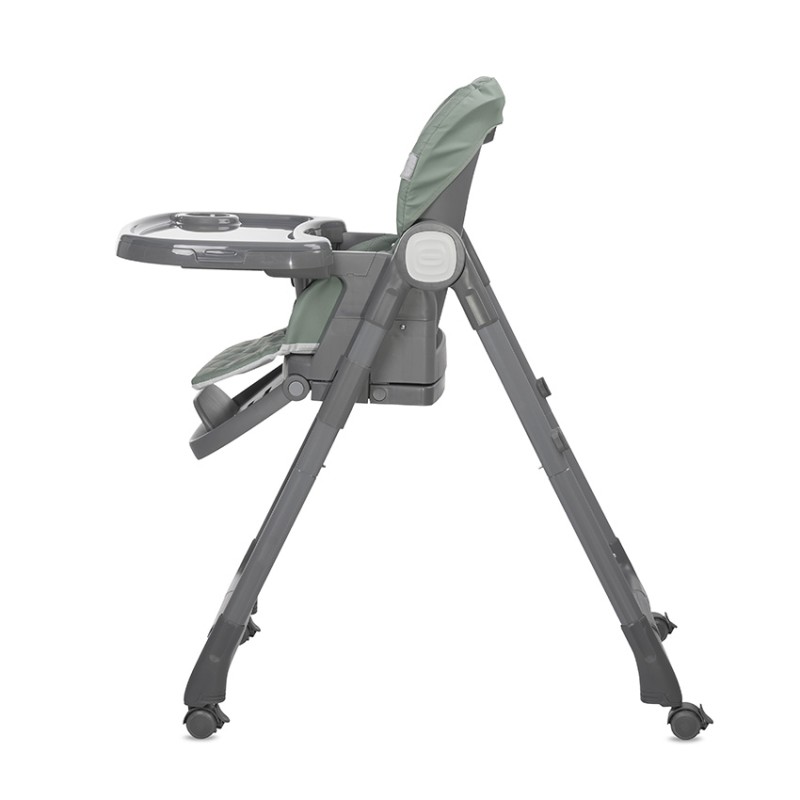 BABY HIGH CHAIR 3in1CHEF GREEN LEATHER