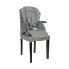BABY HIGH CHAIR 3in1CHEF GREEN LEATHER