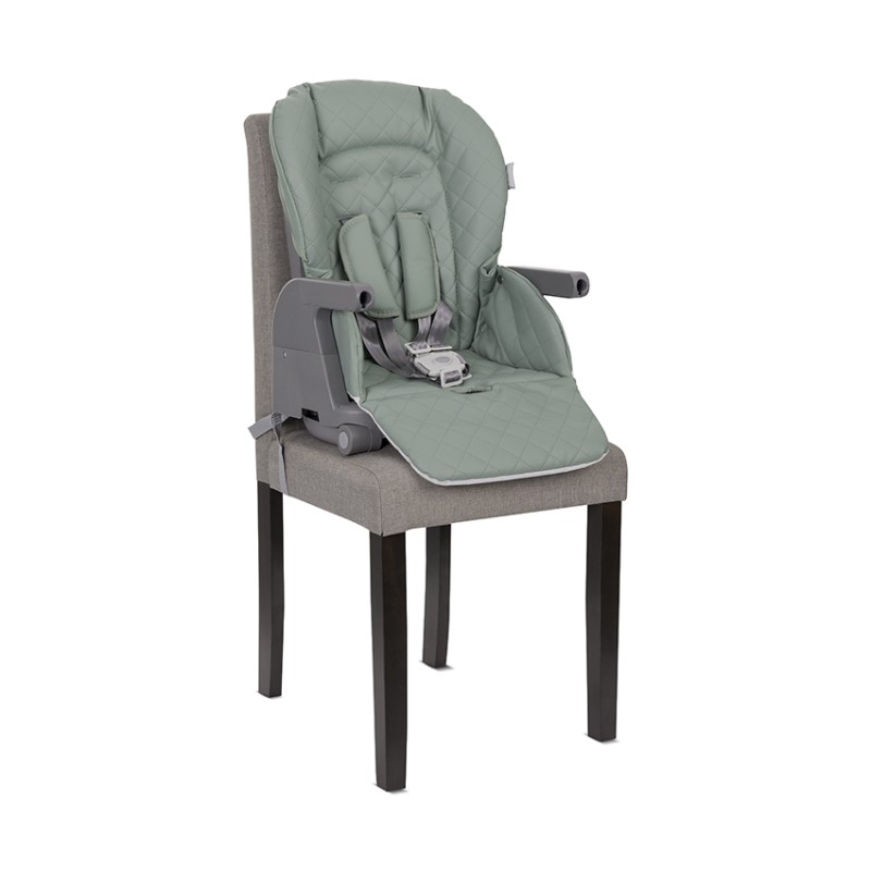 BABY HIGH CHAIR 3in1CHEF GREEN LEATHER