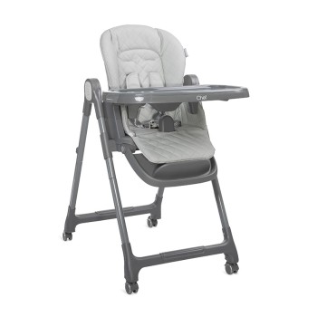 BABY HIGH CHAIR 3in1CHEF GREY LEATHER