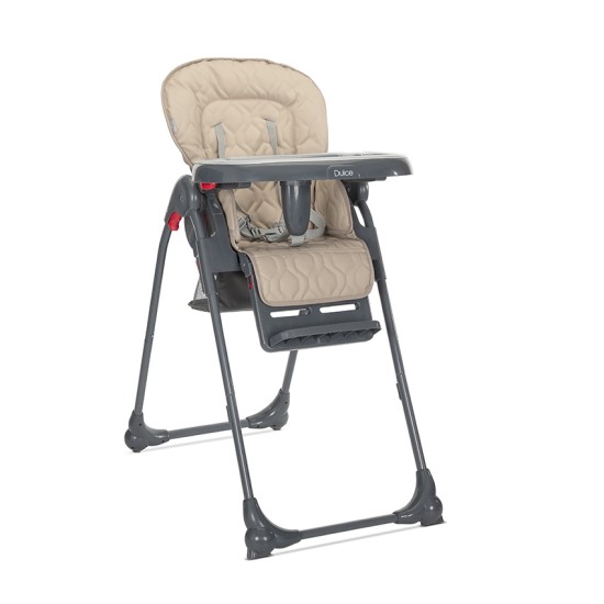 HIGH CHAIR DULCE BEIGE LEATHER HIGH CHAIR DULCE BEIGE LEATHER