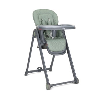 HIGH CHAIR PARTY GREEN LEATHER