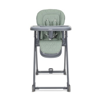HIGH CHAIR PARTY GREEN LEATHER