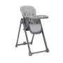HIGH CHAIR PARTY GREY LEATHER