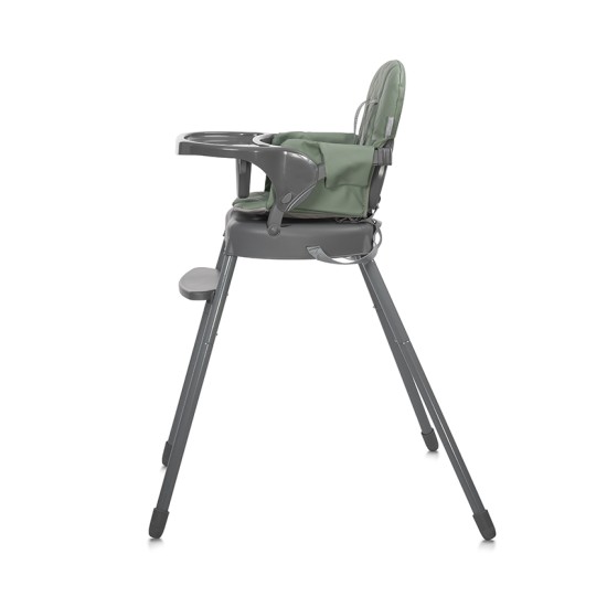 BABY HIGH CHAIR 3in1 SIESTA GREEN LEATHER BABY HIGH CHAIR 3in1 SIESTA GREEN LEATHER