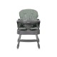 BABY HIGH CHAIR 3in1 SIESTA GREEN LEATHER BABY HIGH CHAIR 3in1 SIESTA GREEN LEATHER