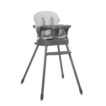 BABY HIGH CHAIR 3in1 SIESTA GREY LEATHER