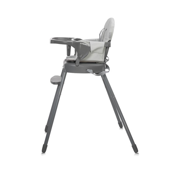 BABY HIGH CHAIR 3in1 SIESTA GREY LEATHER BABY HIGH CHAIR 3in1 SIESTA GREY LEATHER