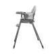 BABY HIGH CHAIR 3in1 SIESTA GREY LEATHER BABY HIGH CHAIR 3in1 SIESTA GREY LEATHER