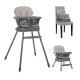 BABY HIGH CHAIR 3in1 SIESTA BEIGE LEATHER BABY HIGH CHAIR 3in1 SIESTA BEIGE LEATHER