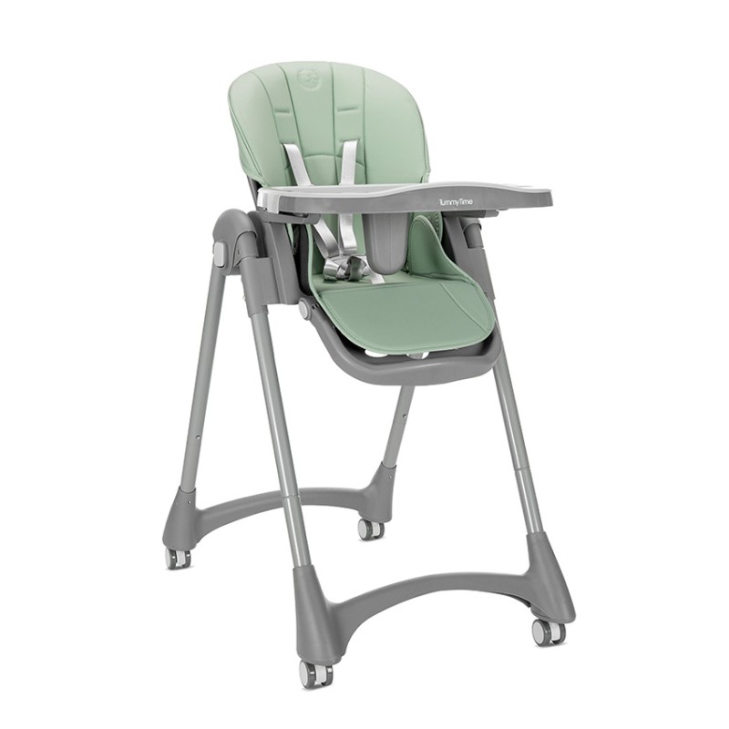 BABY HIGH CHAIR TUMMY TIME GREEN