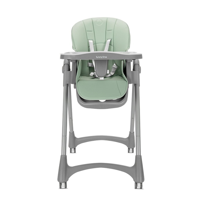 BABY HIGH CHAIR TUMMY TIME GREEN