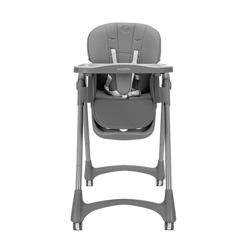 BABY HIGH CHAIR TUMMY TIME GREY