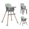 BABY HIGH CHAIR VANILLA 3 IN 1GREEN