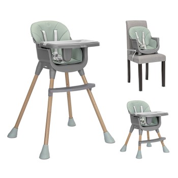 BABY HIGH CHAIR VANILLA 3 IN 1 GREEN