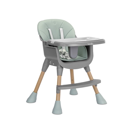 BABY HIGH CHAIR VANILLA 3 IN 1GREEN BABY HIGH CHAIR VANILLA 3 IN 1GREEN