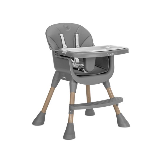 BABY HIGH CHAIR VANILLA 3 IN 1 GREY BABY HIGH CHAIR VANILLA 3 IN 1 GREY