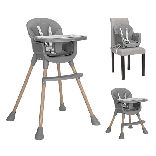 BABY HIGH CHAIR VANILLA 3 IN 1 GREY BABY HIGH CHAIR VANILLA 3 IN 1 GREY