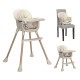 BABY HIGH CHAIR VANILLA 3 IN 1 BEIGE BABY HIGH CHAIR VANILLA 3 IN 1 BEIGE