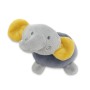 RATTLE DONUT NATURAL ELEPHANT GREY