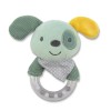 RATTLE RING DOG GREEN NATURAL
