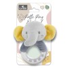 RATTLE RING ELEPHANT GREY NATURAL