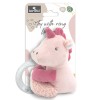TOY WITH RING UNICORN PINK NATURAL