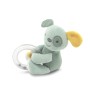 TOY WITH RING DOG GREEN NATURAL