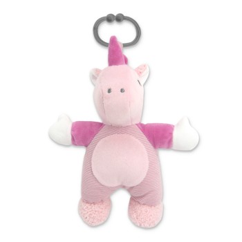 BABY TOY UNICORN PINK NATURAL
