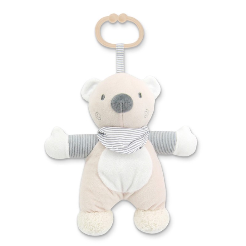 BABY TOY BEAR BEIGE NATURAL