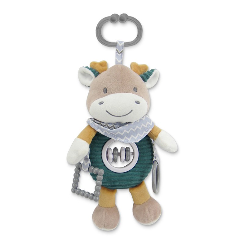 ACTIVITY TOY DEER BLUE NATURAL