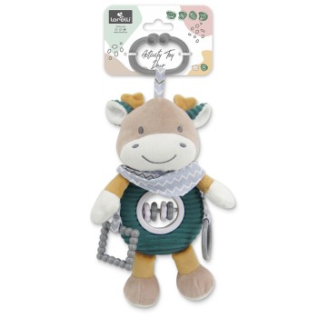 ACTIVITY TOY DEER BLUE NATURAL