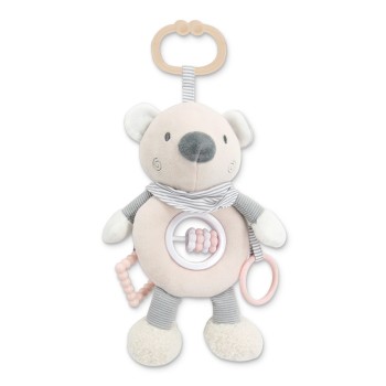 ACTIVITY TOY BEAR BEIGE NATURAL