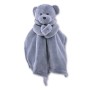 BABY COMFORTER BEAR GREY NATURAL