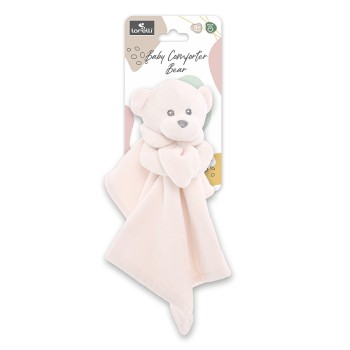 BABY COMFORTER BEAR BEIGE NATURAL