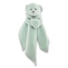 BABY COMFORTER BEAR GREEN NATURAL