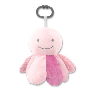 BABY TOY OCTOPUS NATURAL PINK