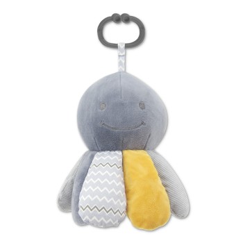 BABY TOY OCTOPUS NATURAL GREY