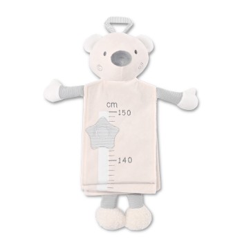 CHILDREN GROWTH CHART FOR WALL NATURAL BEAR BEIGE