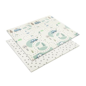 DOUBLE-SIDED CHILDREN THERMO PLAY MAT 180-200 CM F
