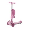 FOLDABLE SCOOTER SWIFTIE UP 50 KG LED/MUSIC PINK