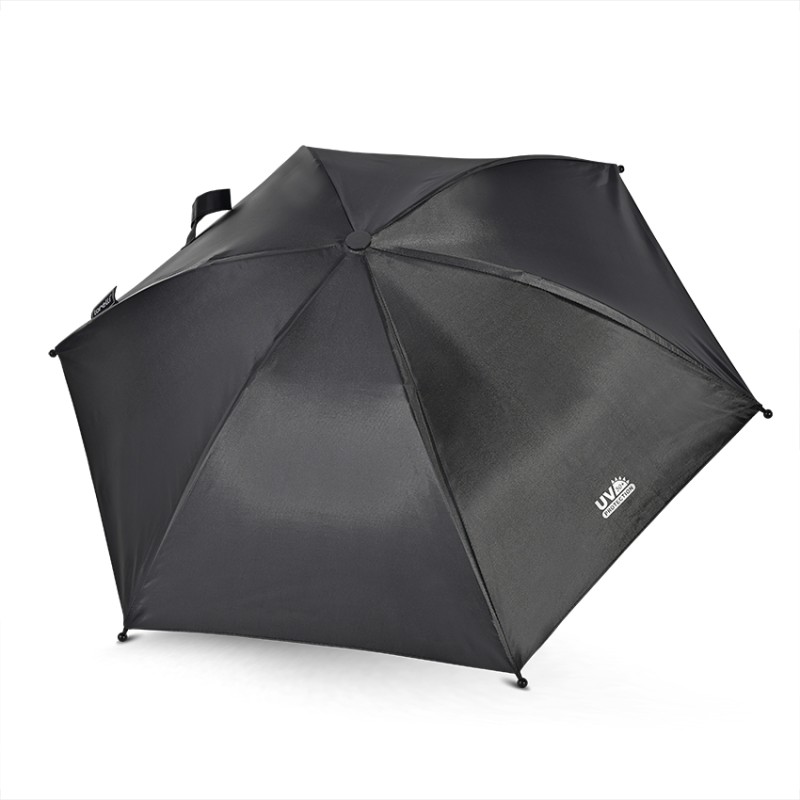 UMBRELLA FOR BABY STROLLER SHADY WITH UV PRO BLACK