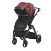 BABY STROLLER ADRIA BLACK&RED