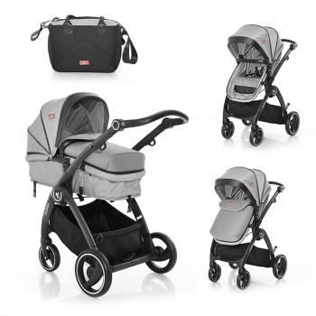 BABY STROLLER ADRIA GREY