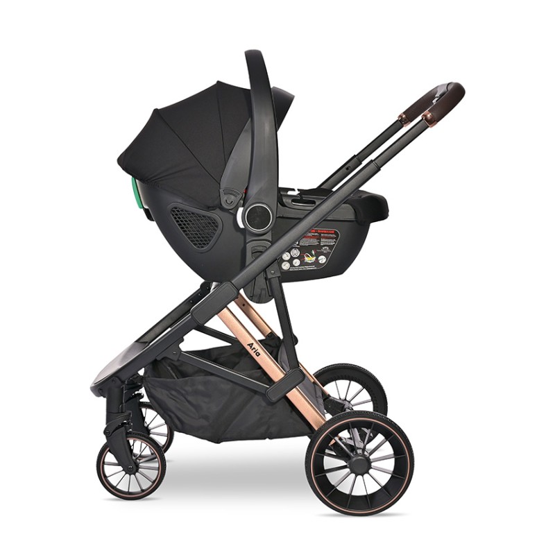 BABY STROLLER ARIA 3 in 1 BLACK