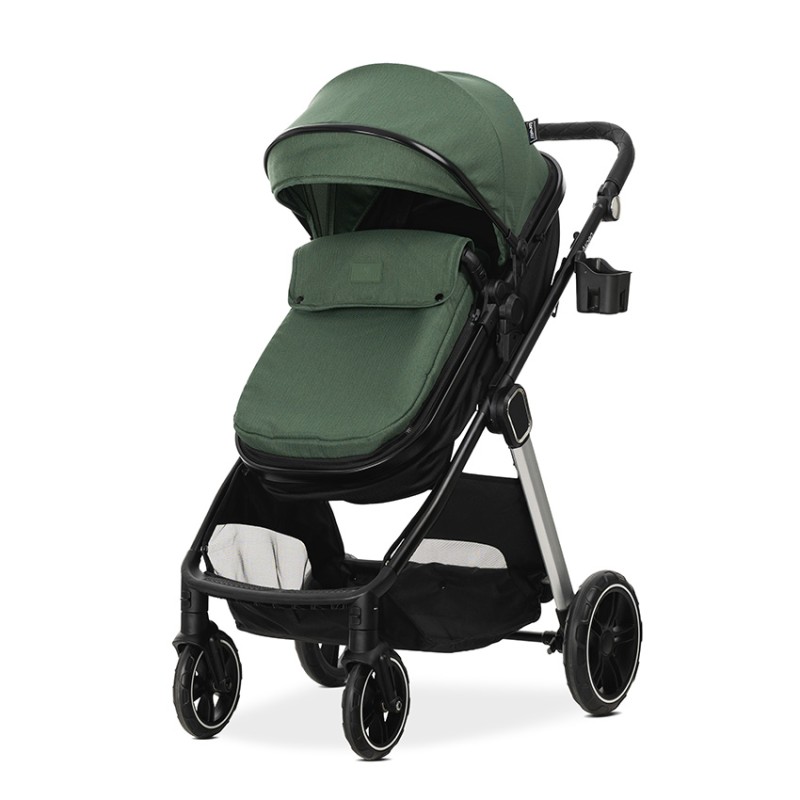 BABY STROLLER ASPEN GREEN 2in1 with transformable