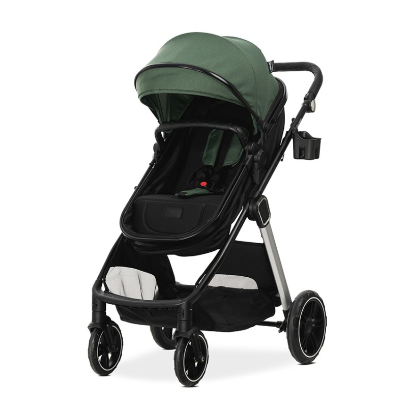 BABY STROLLER ASPEN GREEN 3in1 with transformable